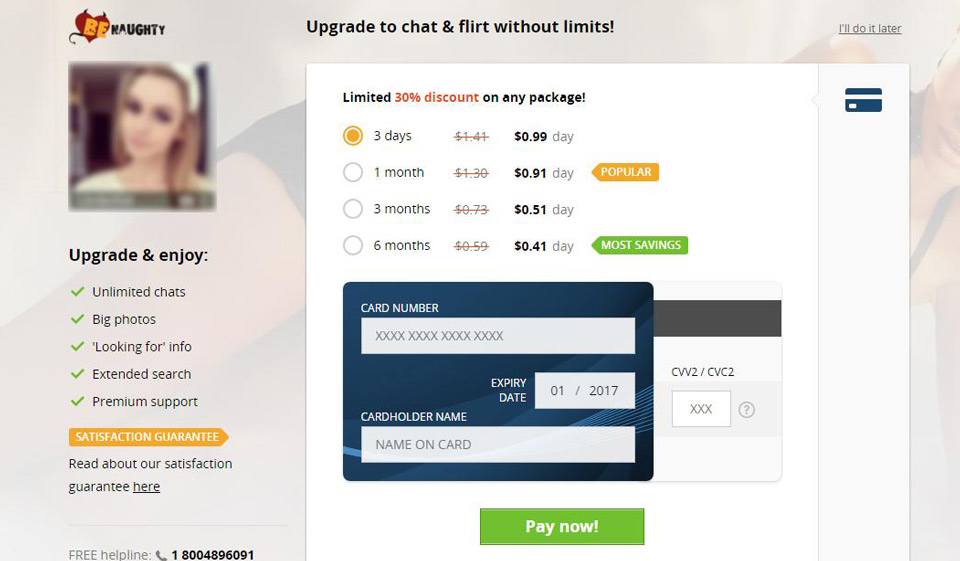 prix et avantages de la version payante